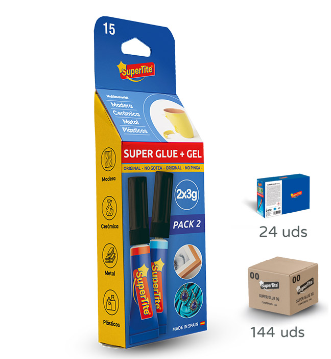 2481 SUPER STICK ADHESIVO DE MONTAJE 21G 1 UD